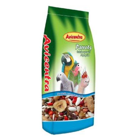AVICENTRA deluxe krmivo pre veľké papoušky 15 kg