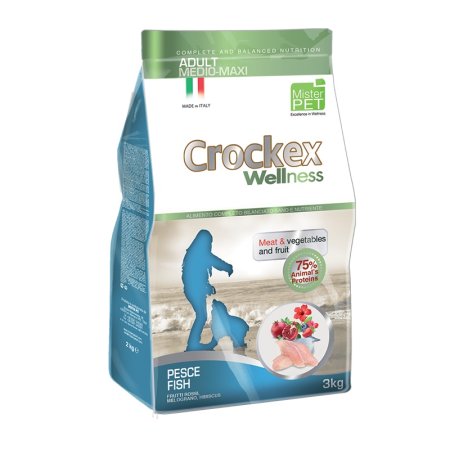 Crockex Wellness Adult Fish & Rice 12 kg