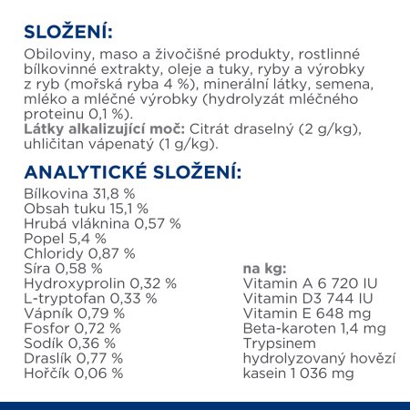 Hill’s Pres. Diet c/d Stress Starostlivosť o močový systém pre mačky morská ryba 1.5 kg