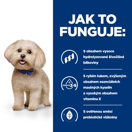 Hill’s Prescription Diet z/d Mini Alergia a starostlivosť o kožu 1 kg