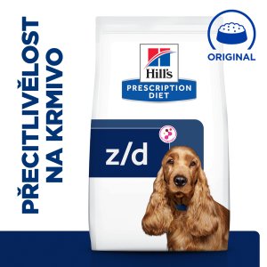 Hill’s Prescription Diet z/d Alergia a starostlivosť o kožu granule pre psov 3 kg