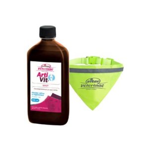 VITAR Veterinae Artivit Sirup 500 ml + obojok