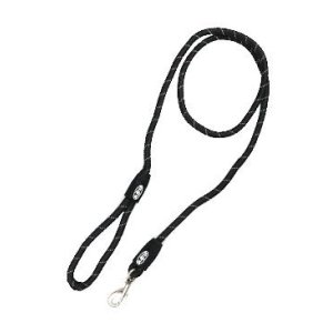 Vodítko BUSTER Reflective lanové 180cm/13mm čierne