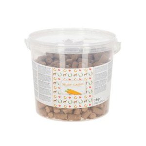 Pochúťka pre kone DELIZIA mrkva 3kg vedierko
