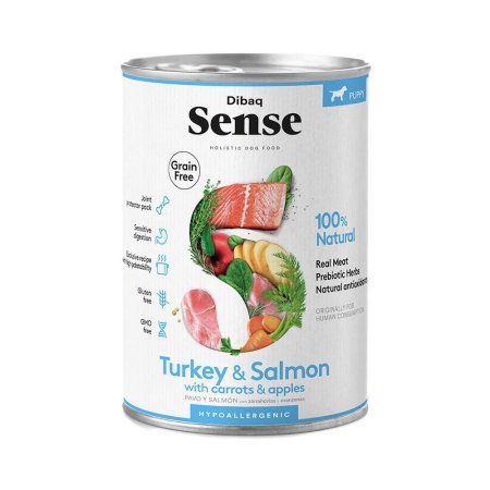 Dibaq Sense Puppy Turkey & Salmon 380 g
