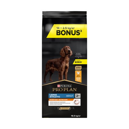 Pro Plan Large Adult Athletic Optibalance kura 14 + 2,5 kg