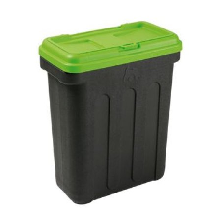 MAELSON Box na granule čierna/zelená 15kg