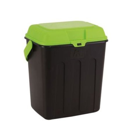 MAELSON Box na granule čierna/zelená 3,5kg