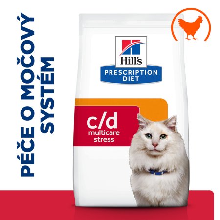 Hill’s Prescription Diet Feline c/d Urinary Stress kura 400 g