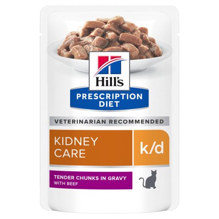 Hill’s Prescription Diet Feline k/d hovädzie 12 x 85 g