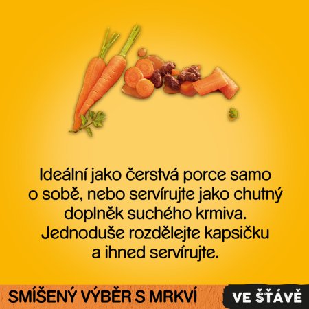 PEDIGREE vrecko s hovädzím s jahňacím a morčacím v šťave 4pack 400 g