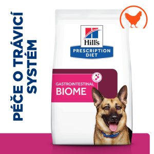 Hill’s Prescription Diet Gastrointestinal Biome Starostlivosť o zažívanie pre psov 1.5 kg