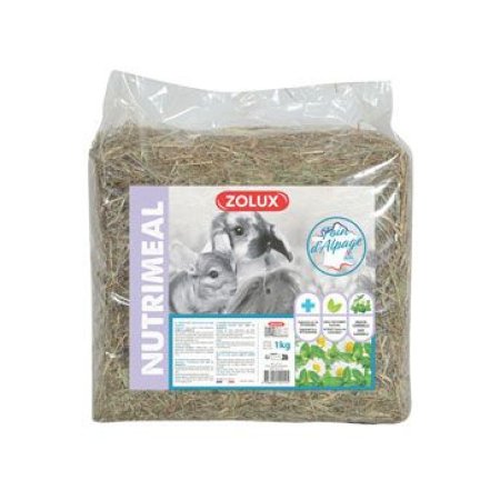 Seno NUTRIMEAL s mätou a harmančekom 1kg Zolux