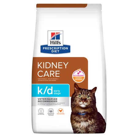 Hill’s Prescription Diet k/d Early Stage Starostlivosť o obličky granule pre mačky 3 kg
