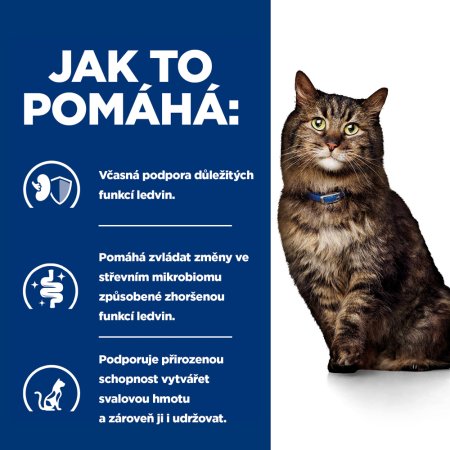 Hill’s Prescription Diet k/d Early Stage Starostlivosť o obličky granule pre mačky 3 kg