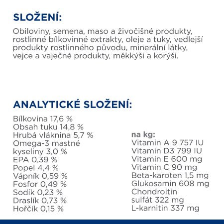 Hill’s Prescription Diet j/d Starostlivosť o kĺby granule pre psov 4 kg