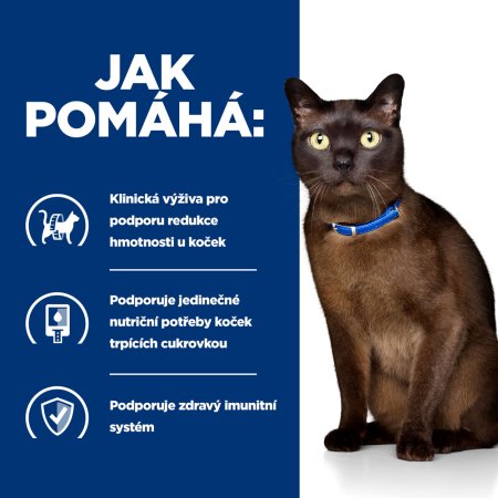 Hill’s Prescription Diet m/d Starostlivosť pri cukrovke granule pre mačky 3 kg