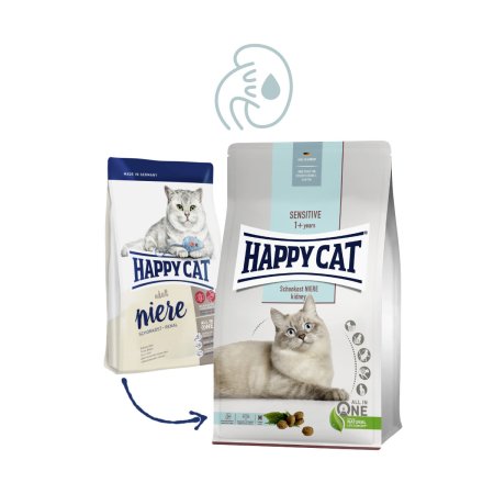 Happy Cat Sensitive Schonkosť Niere / Obličky 4 kg