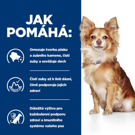 Hill’s Prescription Diet t/d Mini Starostlivosť o zuby granule pre psov malých plemien 3 kg