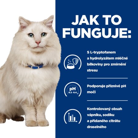 Hill’s Prescription Diet c/d Stress Starostlivosť o močový systém granule pre mačky 8 kg