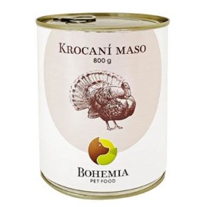 Bohemia Pet Food Morkané mäso vo vlastnej šťave 800 g