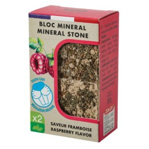 Minerálny kameň EDEN hlodavce malina 2x200g Zolux
