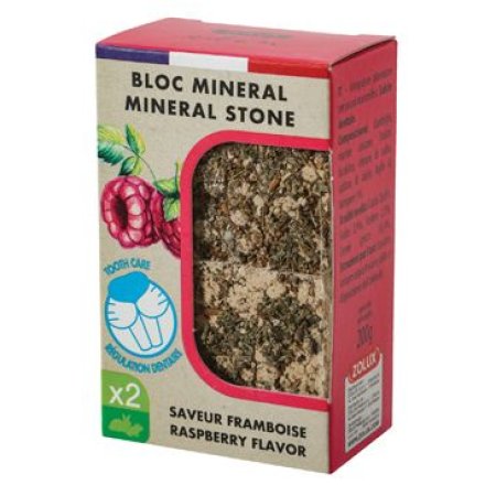 Minerálny kameň EDEN hlodavce malina 2x200g Zolux