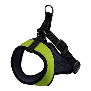 PROFIZOO Bezpečnostný postroj do auta, neoprén, M (OK 38 cm x OH 44-60 cm) zelená