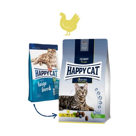 Happy Cat Culinary Land-Geflügel 4 kg