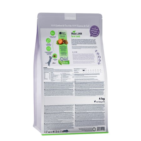 Happy Cat Senior Weide-Lamm / Jahňacie 300 g