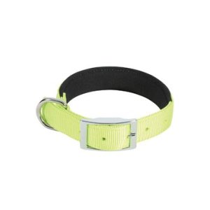 Obojok pes SOFT NYLON zelený 25mm/65cm Zolux
