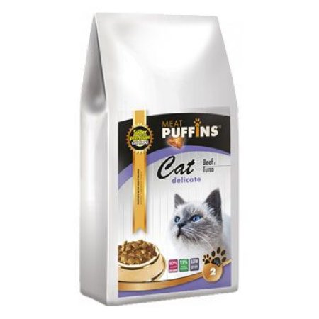 Puffins Cat Delicate Beef&Tuna 2kg