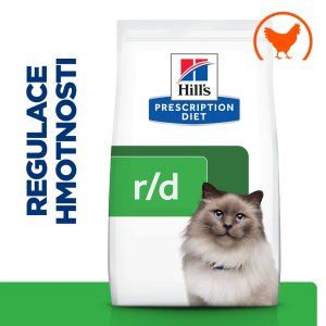 Hill’s Prescription Diet r/d Regulácia hmotnosti granule pre mačky 3 kg