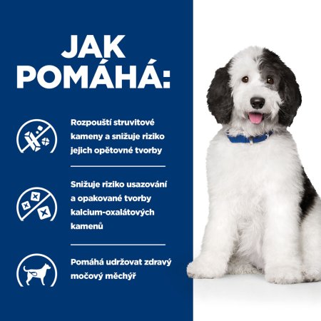 Hill’s Prescription Diet c/d Multicare Starostlivosť o močový systém granule pre psov 4 kg