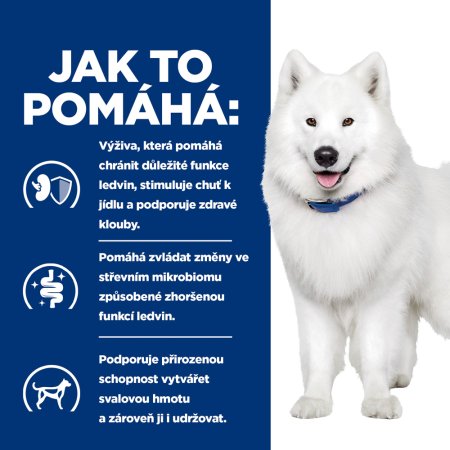 Hill’s Prescription Diet k/d + Mobility Starostlivosť o obličky granule pre psov 4 kg