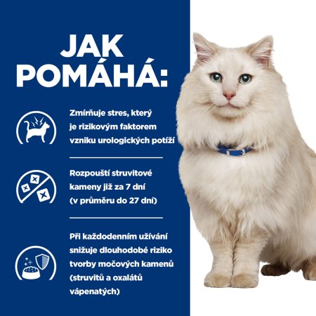 Hill’s Pres. Diét c/d Stress Starostlivosť o močový systém pre mačky morská ryba 8 kg