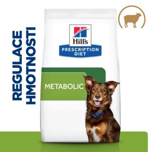 Hill’s Prescription Diet Metabolic Regulácia hmotnosti pre psov jahňacie 12 kg
