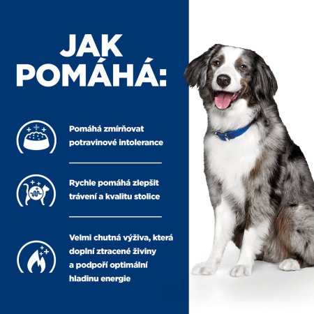 Hill’s Prescription Diet i/d Sensitive Starostlivosť o zažívanie granule pre psov 12 kg