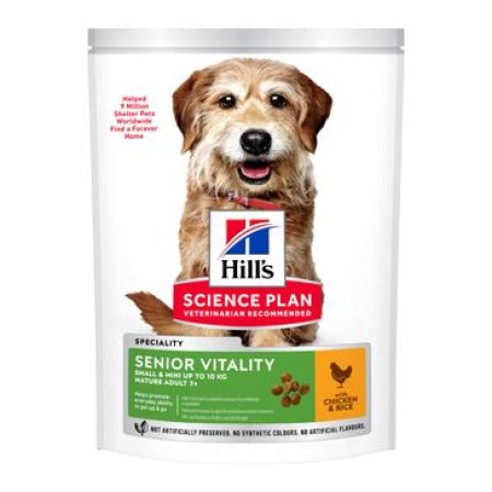 Hill’s Science Plan Senior Vitality pre malé staršie psy s kuracím 6 kg
