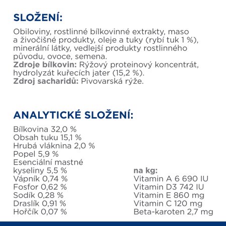 Hill’s Prescription Diet z/d Alergia a starostlivosť o kožu granule pre mačky 3 kg