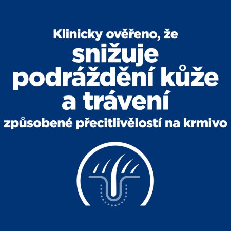 Hill’s Prescription Diet z/d Alergia a starostlivosť o kožu granule pre psov 10 kg