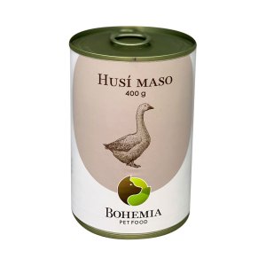 Bohemia Pet Food Husacie mäso vo vlastnej šťave 400 g