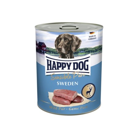 Happy Dog Wild Pur Sweden - zverinová 800 g