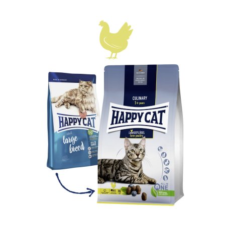 Happy Cat Culinary Land-Geflügel / Hydina 1,3 kg