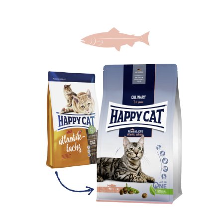 Happy Cat Culinary Atlantik-Lachs / Losos 1,3 kg