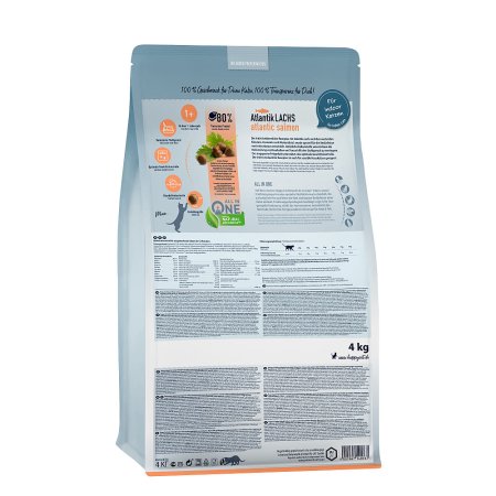 Happy Cat Indoor Atlantik-Lachs / Losos 1,3 kg