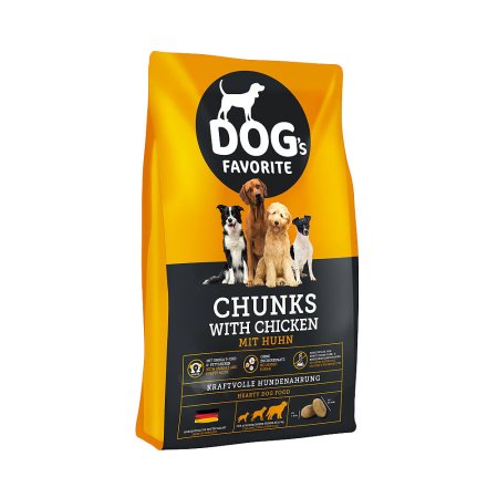 Happy Dog Dogs favorit Chunks with chicken 15 kg