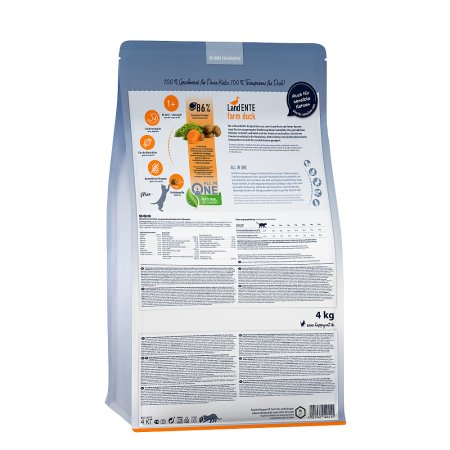 Happy Cat Culinary Land-Ente / Kačica 4 kg