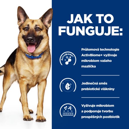 Hill’s Prescription Diet Gastrointestinal Biome Starostlivosť o zažívanie pre psov 354 g