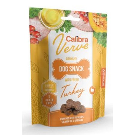 Calibra Dog Verve Crunchy Snack Fresh Turkey 150g